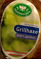 Grillhaxe, gegart, gepökelt, küchenferig