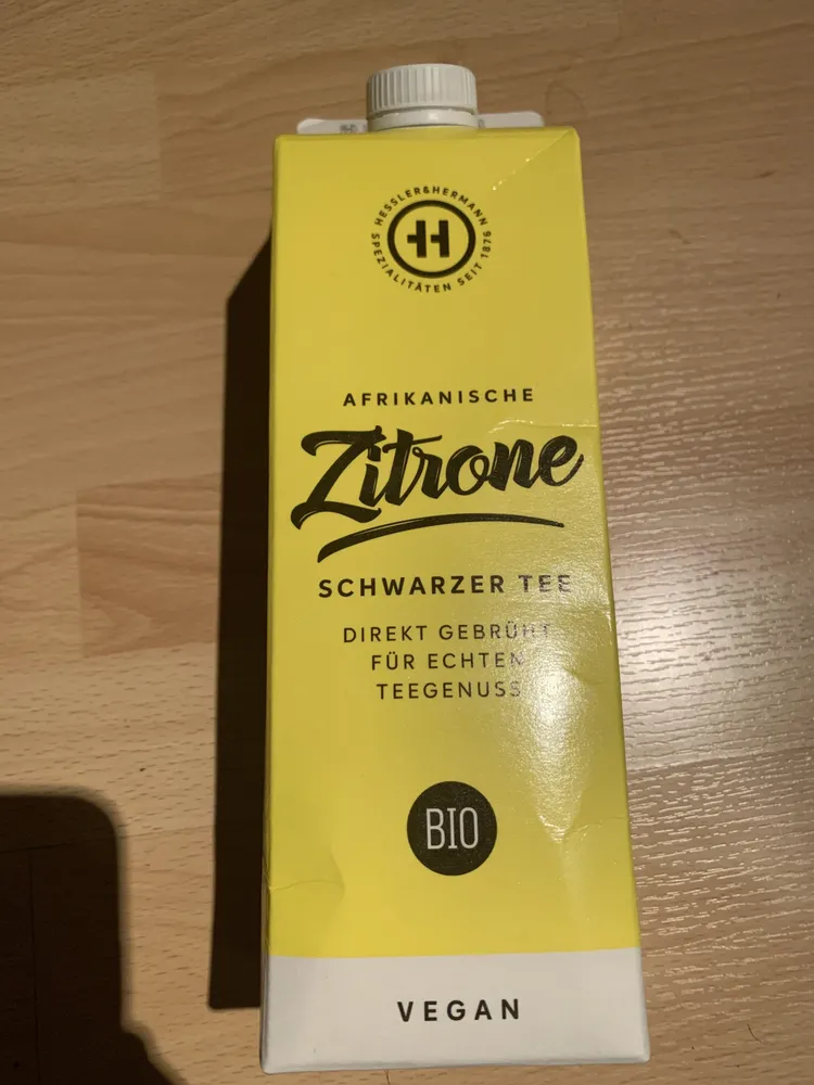 Afrikanische Zitrone - Schwarzer Tee