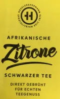 Afrikanische Zitrone Schwarzer Tee