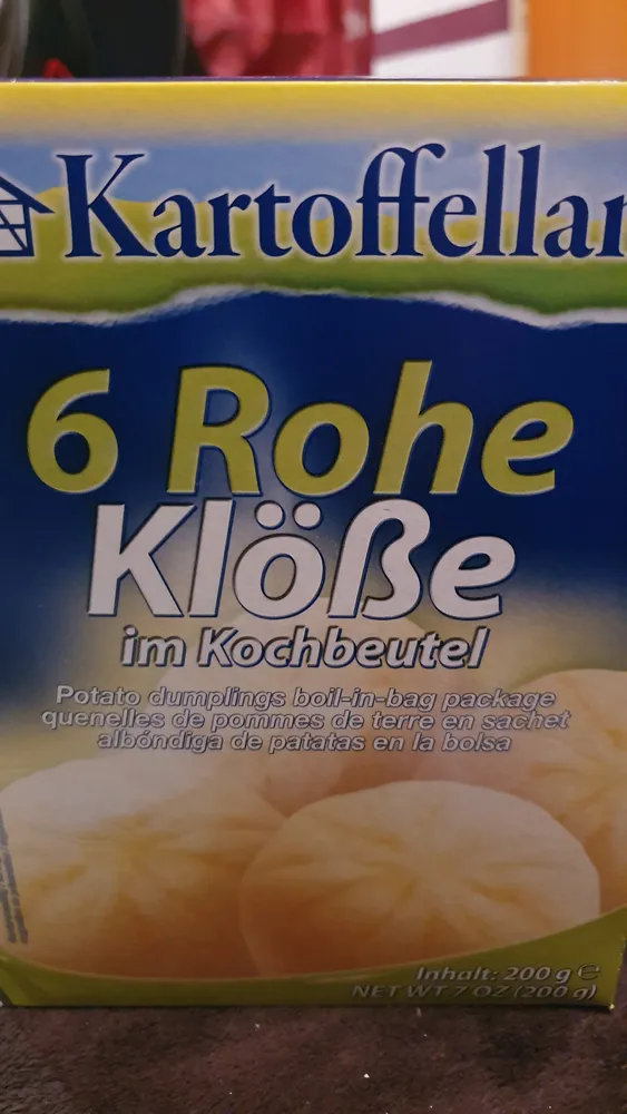 Rohe Klöße im Kochbeutel