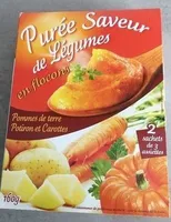 Puree Pomme De Terre / Carotte / Potiron 160g