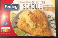 Schlemmer-Scholle "Müllerin Art", gefüllt mit Dijon-Senfsauce