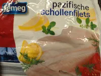 Pazifische Schollenfilets