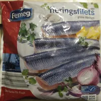 Heringsfilets grüne Heringe
