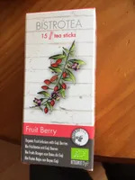 Bistrotea 15 tea sticks fruit Berry