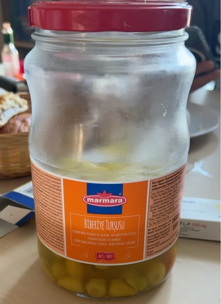 biberiye turşusu