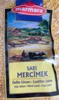 Sari Mercimek 1KG Marmara