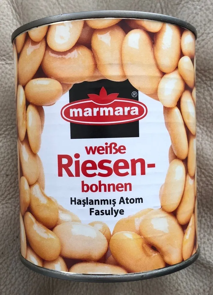 weiße Reisen-bohnen
