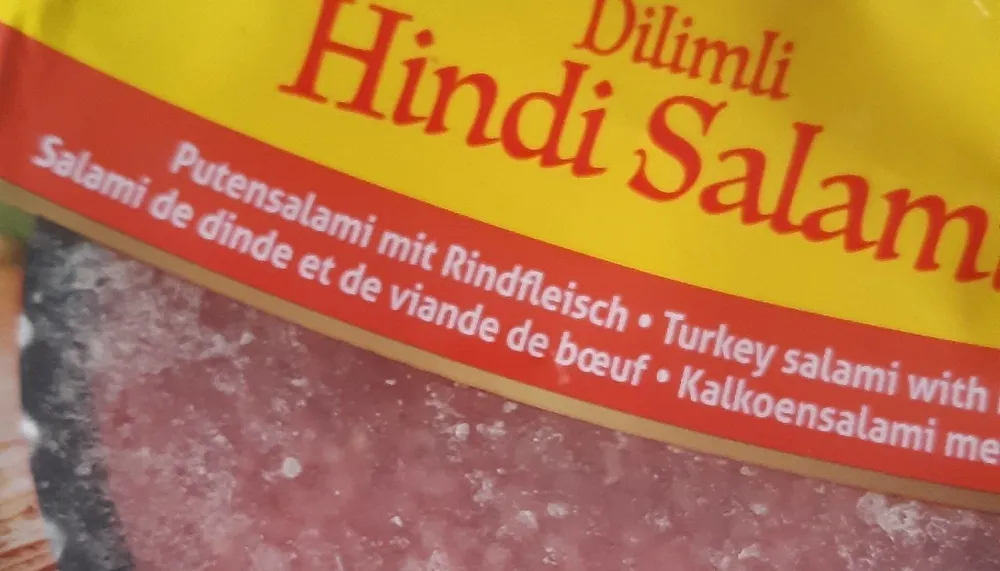 Salami de dinde et de viande de bœuf