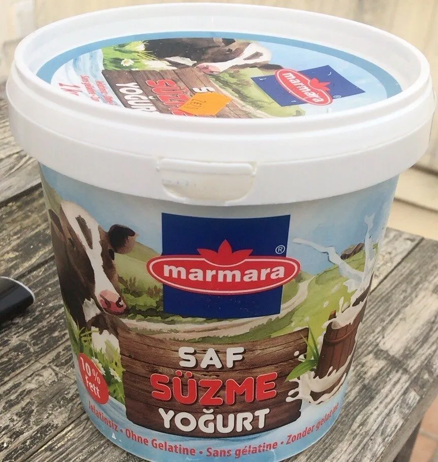 Saf süzme yogurt