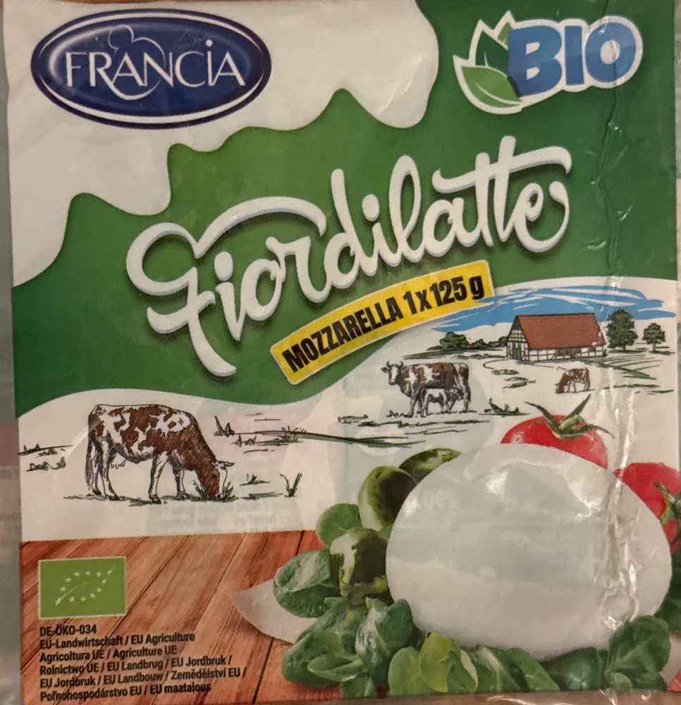 Fiordilatte MOZZARELLA 1x125 g