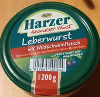 Harzer Leberwurst mit Wildschweinfleisch
