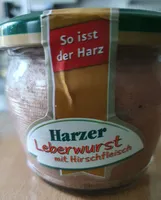 Leberwurst mit Hirschfleisch