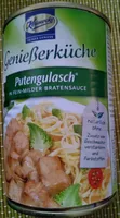 Putengulasch in fein-milder Bratensauce