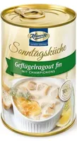 Geflügelragout fin mit Champignons