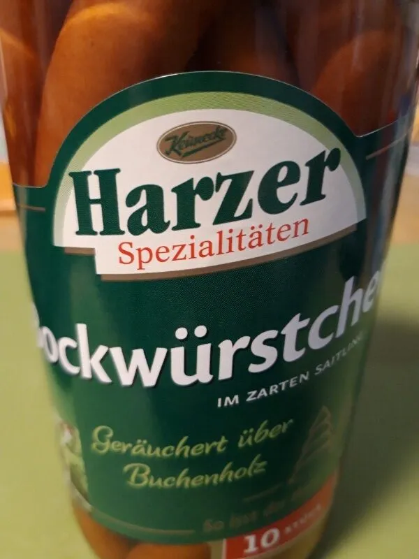 Bockwurst Glas