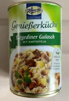Szegediner Gulasch mit Kartoffeln