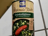 Grünkohlpfanne mit Harzer Knacker