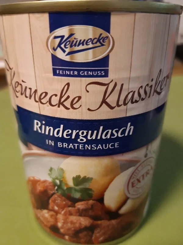Rindergulasch in Bratensosse