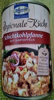 Schichtkohlpfanne mit Kartoffeln