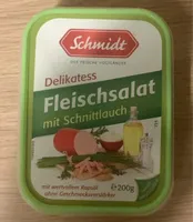 Fleischsalat mit Schnittlauch