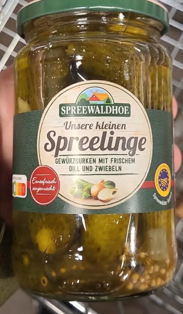 Spreelinge Gewürzgurken