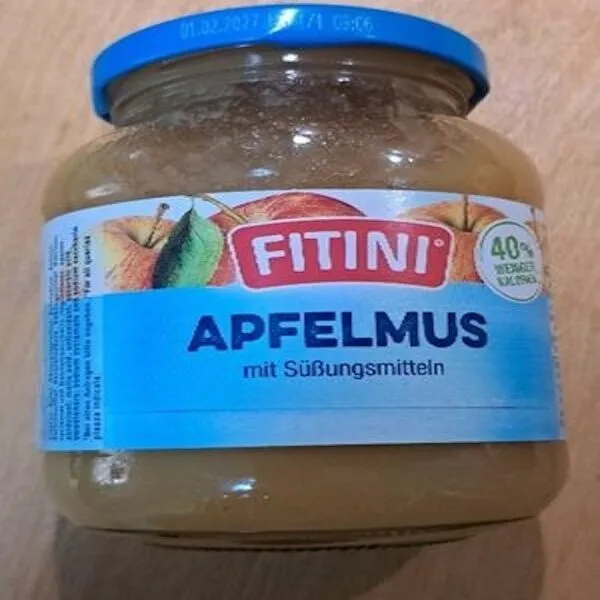 Apfelmus 40% Weniger, Ohne Zuckerzusatz