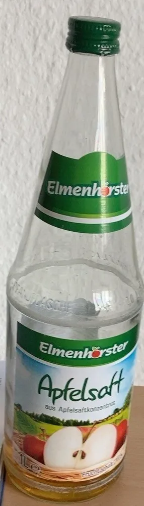 Apfelsaft mit Apfelsaftkonzentrat