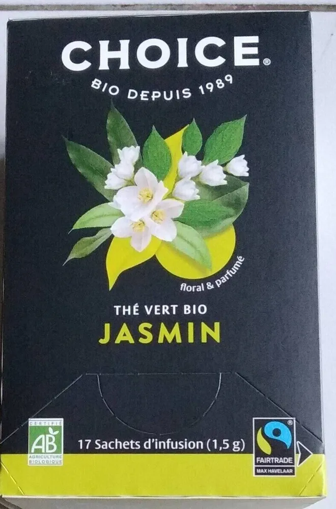 Thé vert bio jasmin