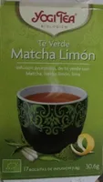 YogiTea thé vert matcha citron