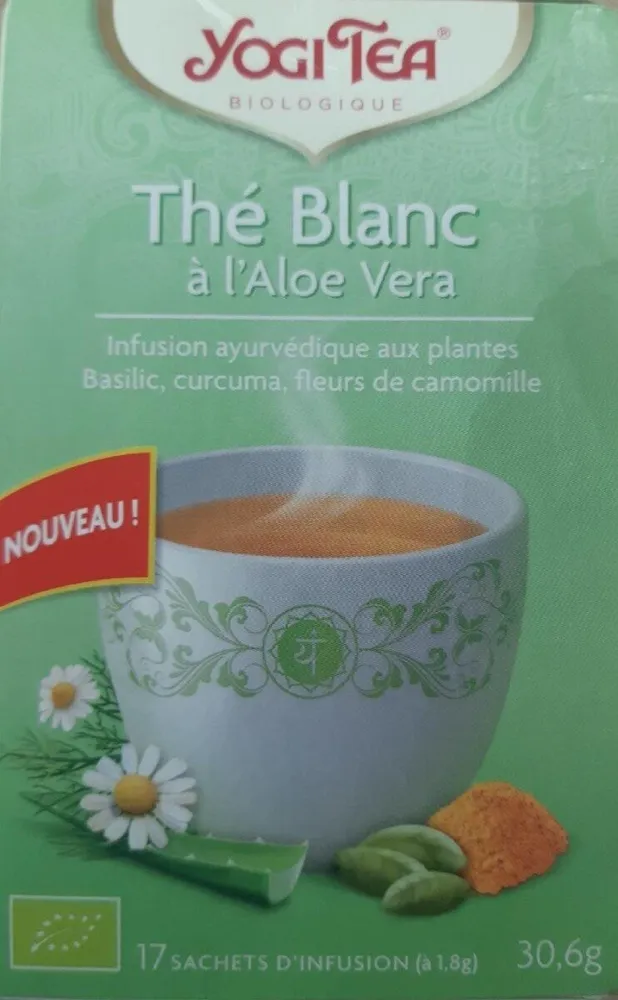 Thé Blanc à l'Aloe vera