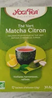 Thé vert matcha citron