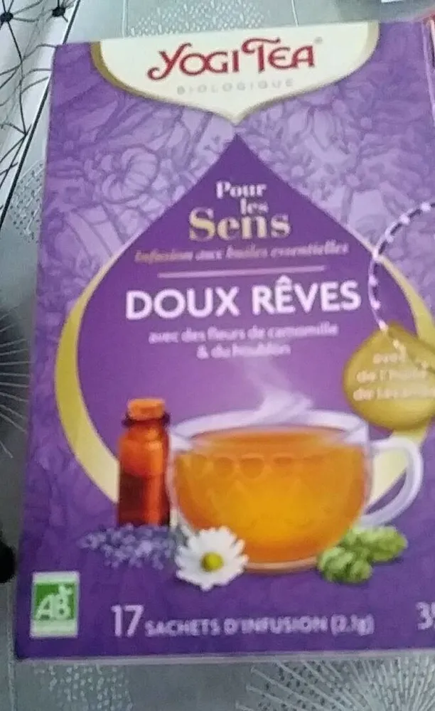 Sachets infusion doux rêves