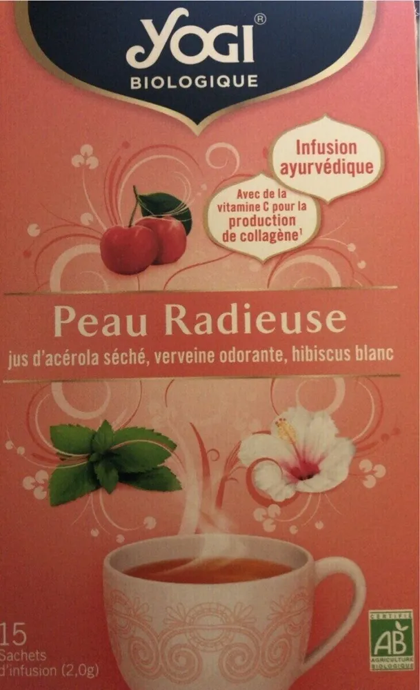 Tisane peau radieuse