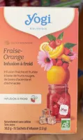 Fraise orange infusion a froid