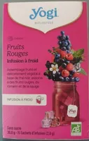 Fruits rouges infusion à froid