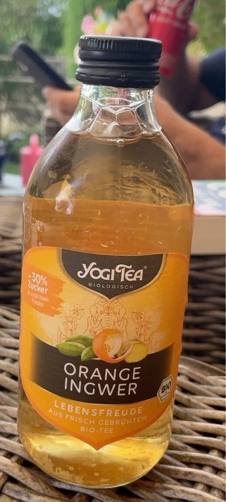 YogiTea Orange Ingwer