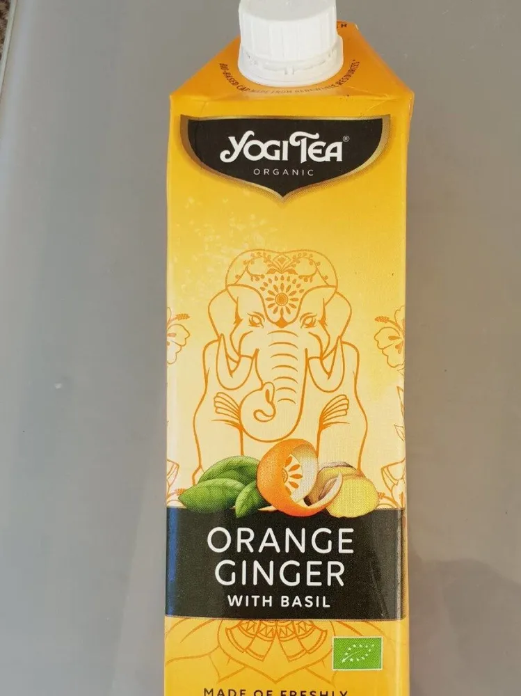 Orange ginger yogitea