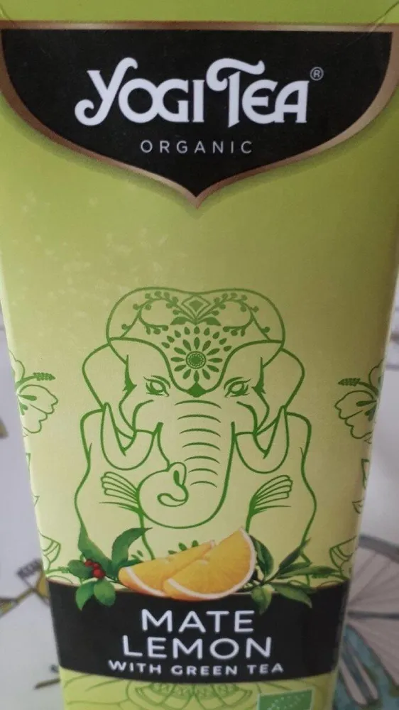 Mate lemon with green tea