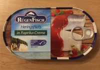 Heringsfilets in Paprika-Creme