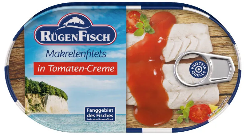 Heringsfilets in Tomaten-Creme