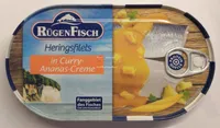 Rügenfisch Heringsfilet in Curry-Ananas-Creme 4012839523434