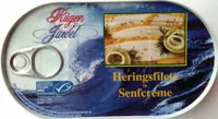 Heringsfilets in Senfcreme