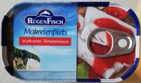 Makrele filets in pikanter Tomatensauce