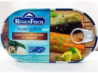 BÜCKLINGSFILETS, geräuchert in eigenem Saft