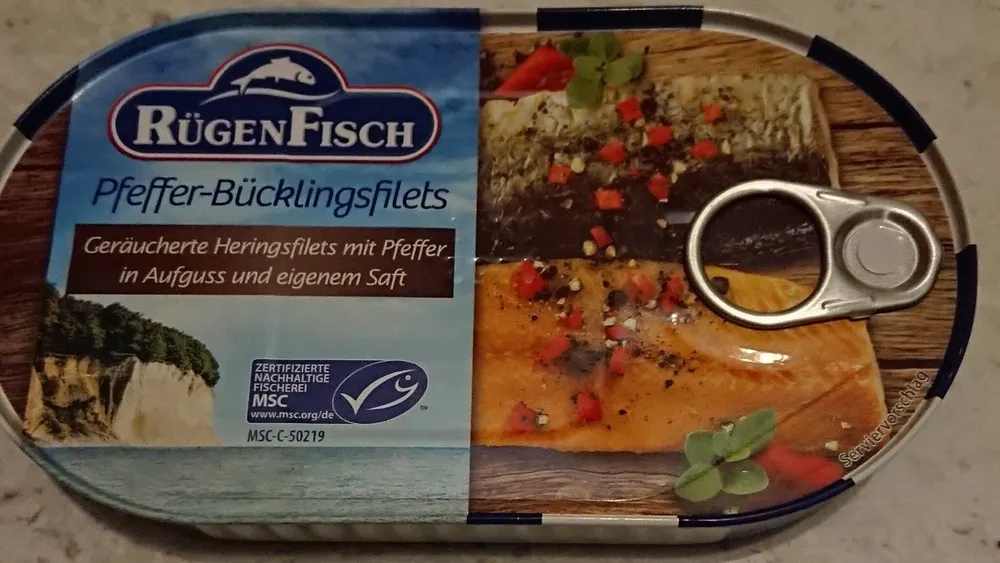 Pfeffer Bücklingsfilets