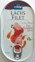 Lachsfilet in fruchtiger Chili-Cranberry-Sauce
