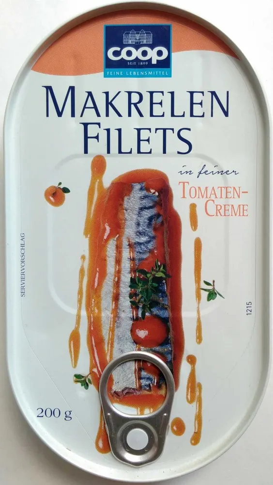Makrelenfilets in feiner Tomaten-Creme