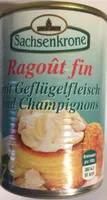 Ragoût fin mit Geflügelfleisch und Champignons
