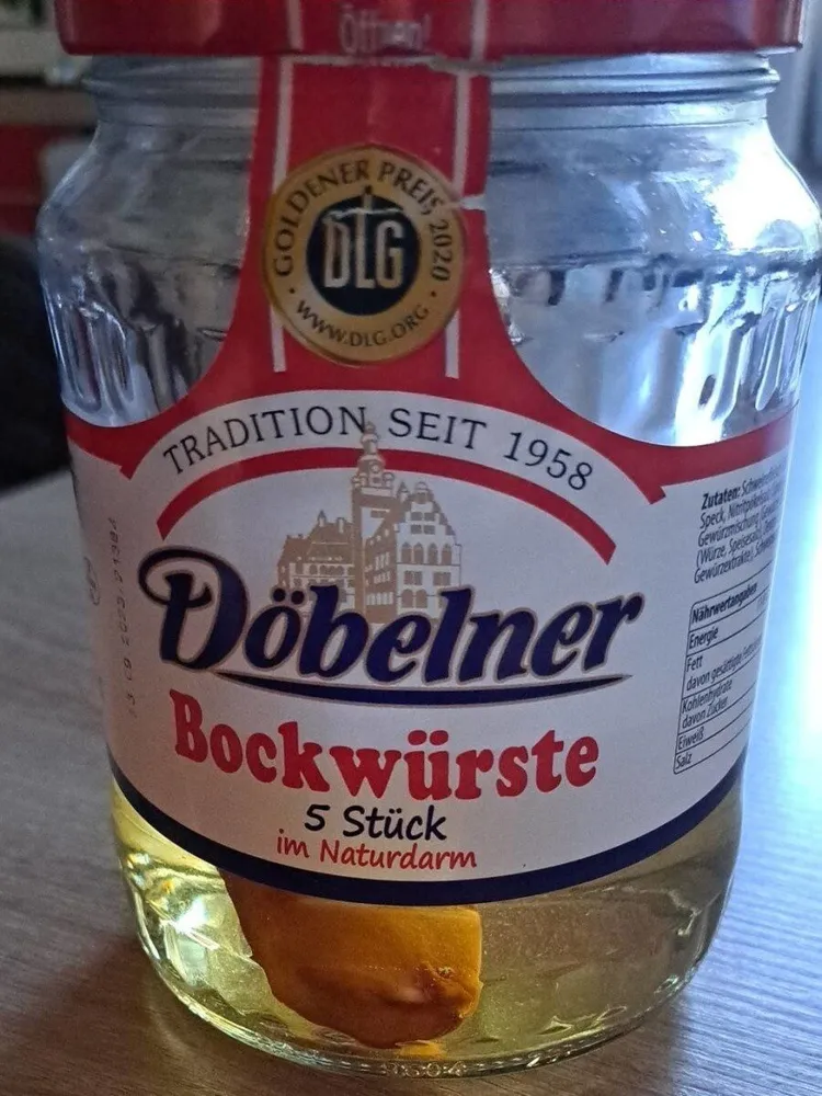 Döbelner Bockwürste im Naturdarm